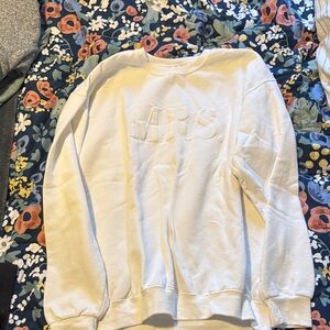 Mrs White Crewneck Sweater